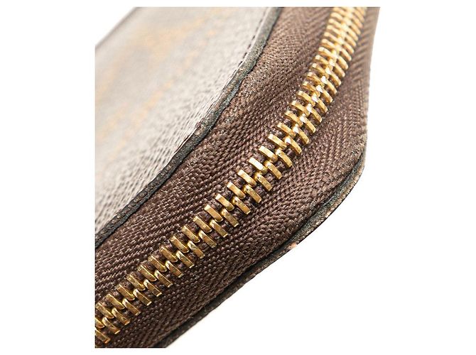 Monedero Zippy Monogram Louis Vuitton Castaño - vista 5