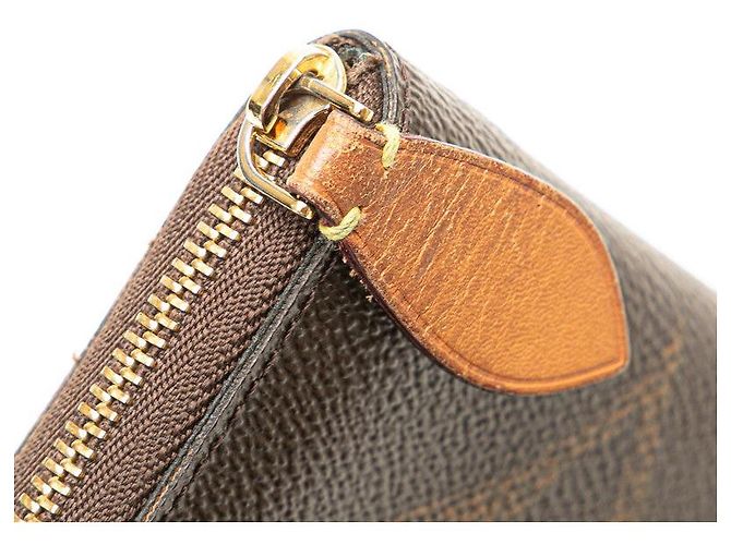 Monedero Zippy Monogram Louis Vuitton Castaño - vista 7