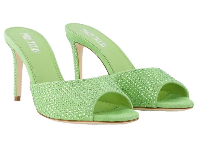 Holly Stiletto 85 Mules - Paris Texas - Peridoto - vista 3