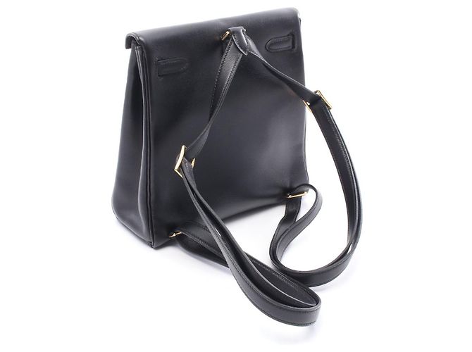Hermès Zaino Hermes Kelly Ado PM Nero - vista 3