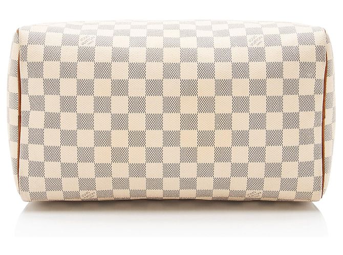 Louis Vuitton Damier Azur Speedy 30 Tasche Blau - Ansicht 4