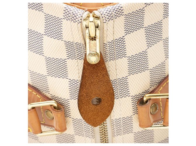 Louis Vuitton Damier Azur Speedy 30 Tasche Blau - Ansicht 9