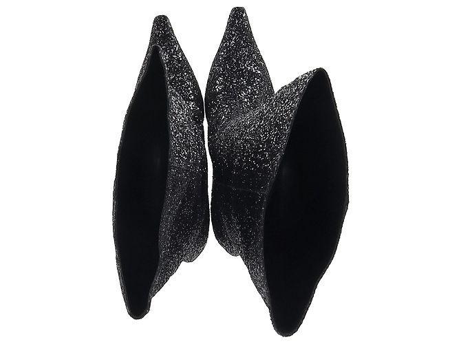 Botas altas Viola Slouch en glitter negro de Alexander Wang - vista 3