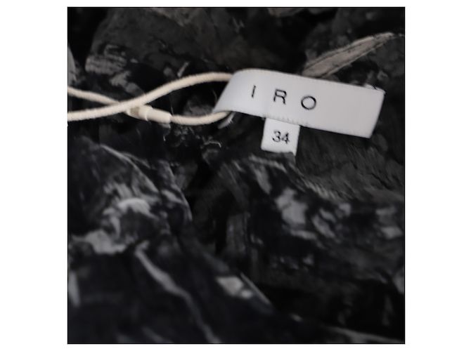 Top Ruffled Iro Lixine in Chiffon Multicolore - vista 5