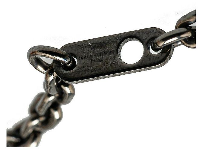 Collana Monogram Bold Louis Vuitton Argento Metallico - vista 4