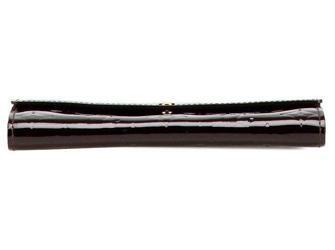 Portafoglio Lungo Sarah Monogram Vernis di Louis Vuitton Porpora - vista 3