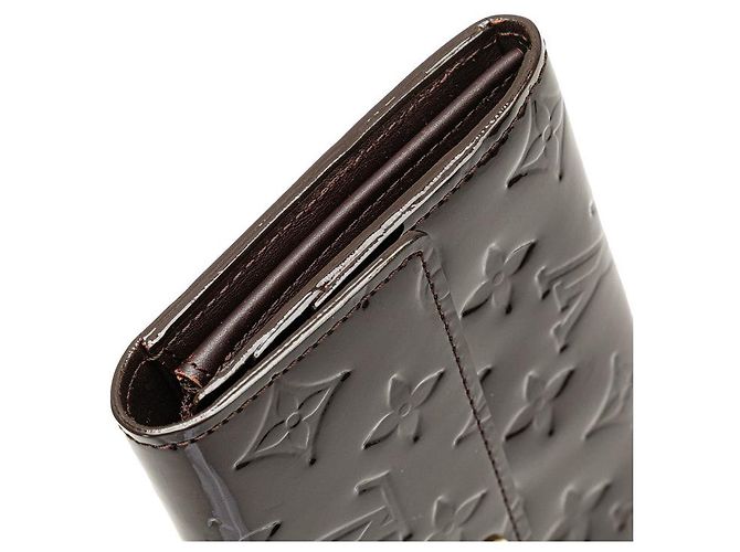 Portafoglio Lungo Sarah Monogram Vernis di Louis Vuitton Porpora - vista 4