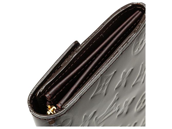 Portafoglio Lungo Sarah Monogram Vernis di Louis Vuitton Porpora - vista 5