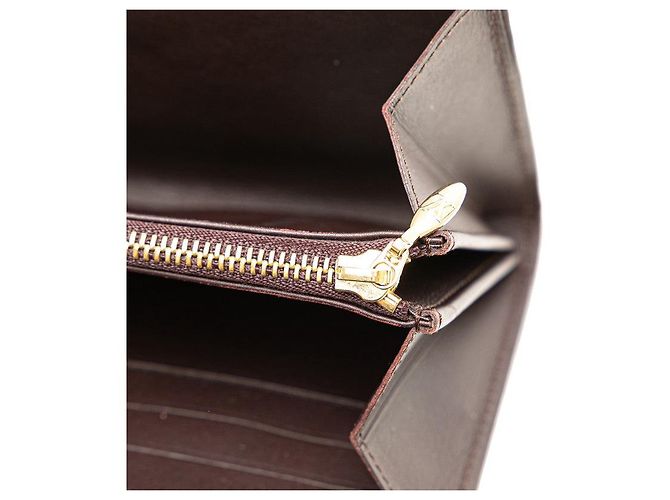 Portafoglio Lungo Sarah Monogram Vernis di Louis Vuitton Porpora - vista 8