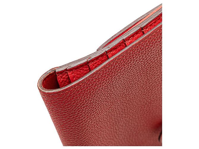 Hermès Portafoglio Long Togo Dogon Hermes Rosa - vista 6
