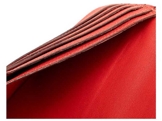 Hermès Portafoglio Long Togo Dogon Hermes Rosa - vista 8