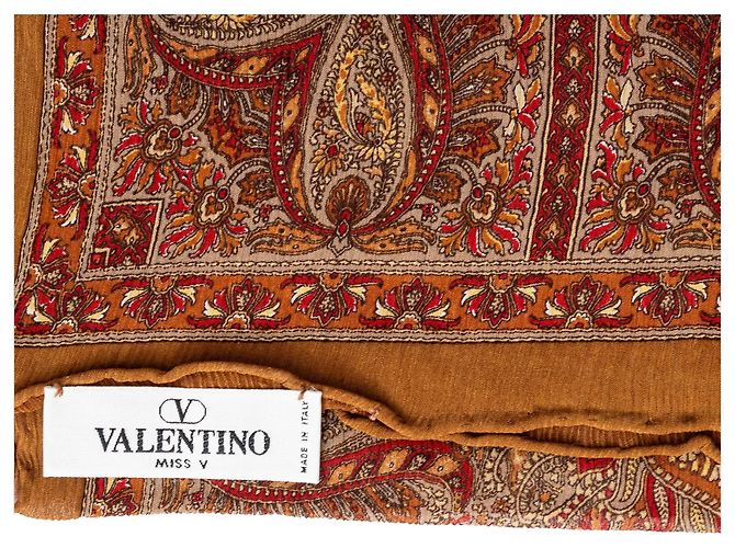 Valentino Garavani Sciarpa Valentino con stampa Paisley - anni '90 - vista 5