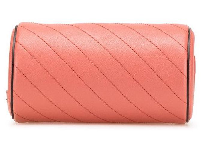 Borsa a Spalla in Pelle Gucci Blondie Rosa - vista 3