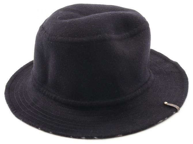 Chapéu de lã Bob Carry On da Louis Vuitton Preto - vista 3