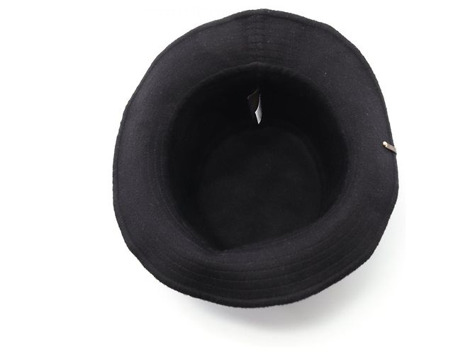 Chapéu de lã Bob Carry On da Louis Vuitton Preto - vista 4
