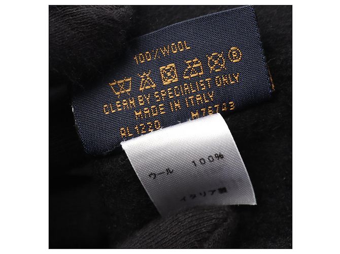 Chapéu de lã Bob Carry On da Louis Vuitton Preto - vista 6