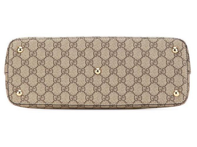 Borsa 2 in 1 Gucci GG Supreme Marrone Beige - vista 3