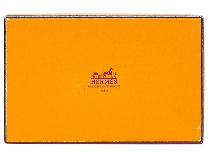 Portafoglio lungo in vitello box Béarn di Hermès Nero - vista 10