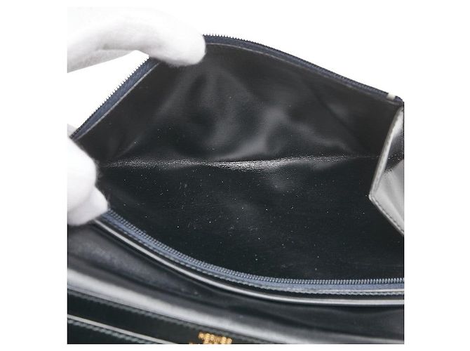 Portafoglio lungo in vitello box Béarn di Hermès Nero - vista 7