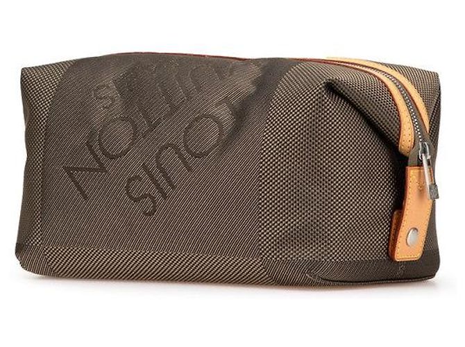 Pochete Louis Vuitton Trusse Albatros Damier Geant Verde - vista 2