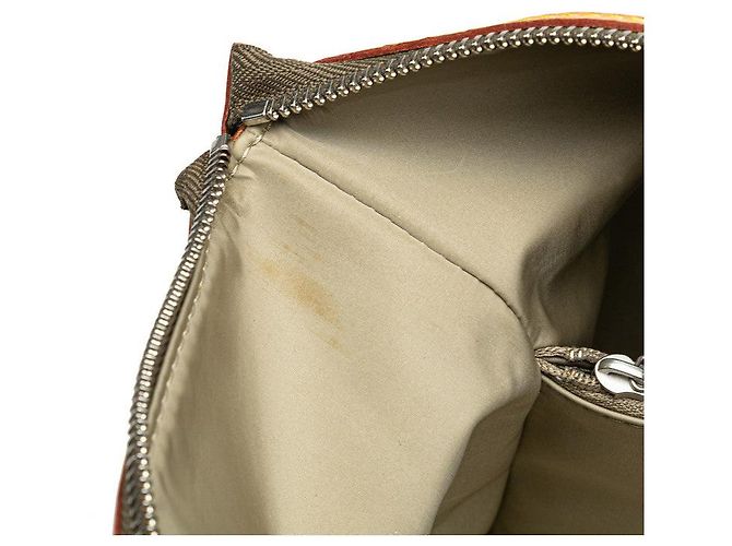Pochete Louis Vuitton Trusse Albatros Damier Geant Verde - vista 6