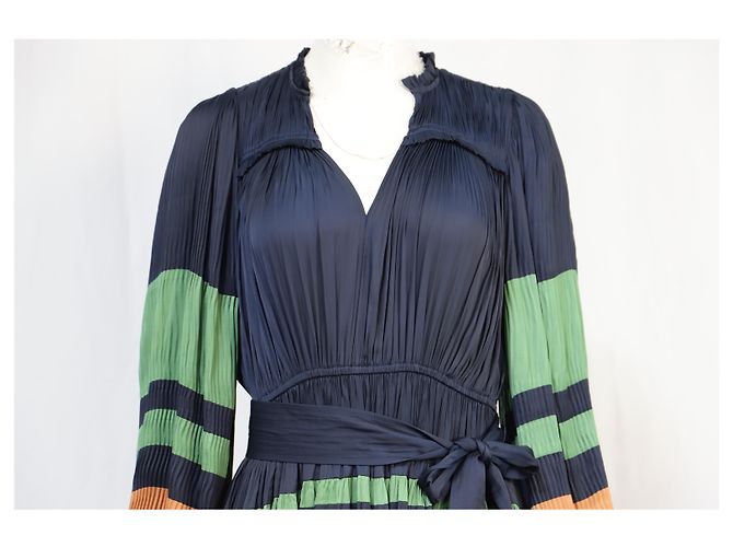 Abito mini plissettato Alia di Ulla Johnson in poliestere multicolore - vista 10