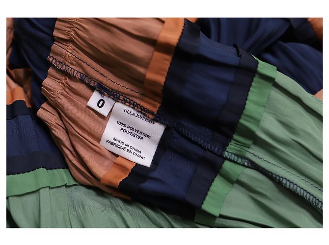 Abito mini plissettato Alia di Ulla Johnson in poliestere multicolore - vista 12