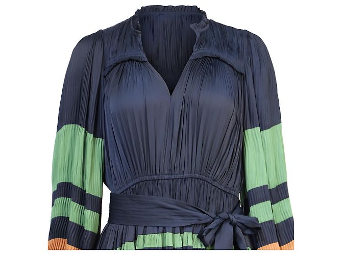 Abito mini plissettato Alia di Ulla Johnson in poliestere multicolore - vista 4