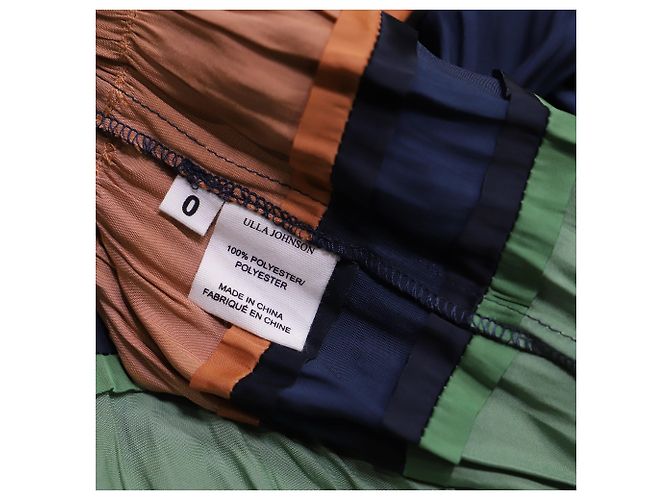 Abito mini plissettato Alia di Ulla Johnson in poliestere multicolore - vista 6