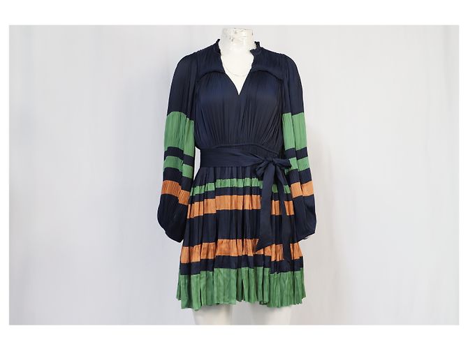 Abito mini plissettato Alia di Ulla Johnson in poliestere multicolore - vista 7
