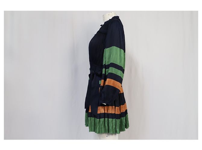 Abito mini plissettato Alia di Ulla Johnson in poliestere multicolore - vista 8
