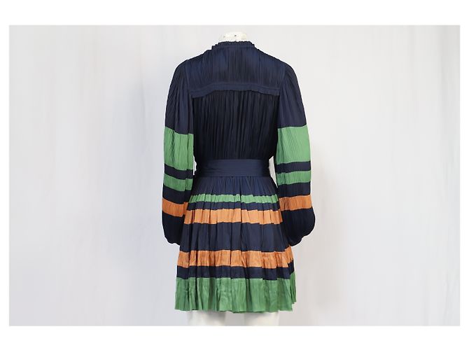 Abito mini plissettato Alia di Ulla Johnson in poliestere multicolore - vista 9