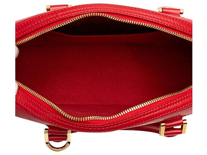 Borsa a mano Jasmin in pelle Epi Louis Vuitton Rosso - vista 5