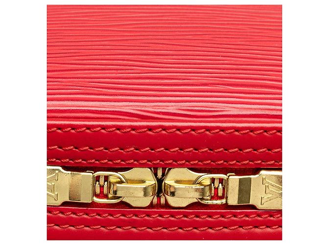 Borsa a mano Jasmin in pelle Epi Louis Vuitton Rosso - vista 6