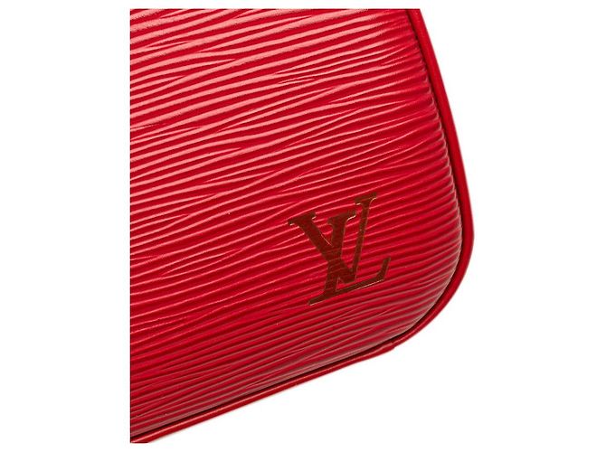 Borsa a mano Jasmin in pelle Epi Louis Vuitton Rosso - vista 7