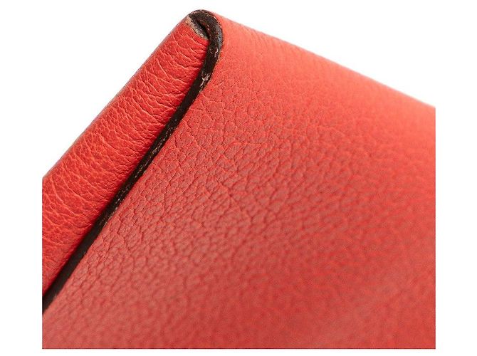 Monedero de cabra Bastia de Hermès Rosa - vista 4
