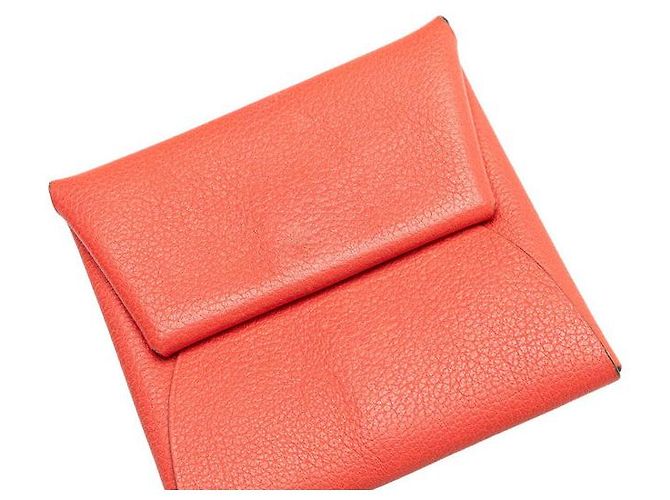 Monedero de cabra Bastia de Hermès Rosa - vista 6