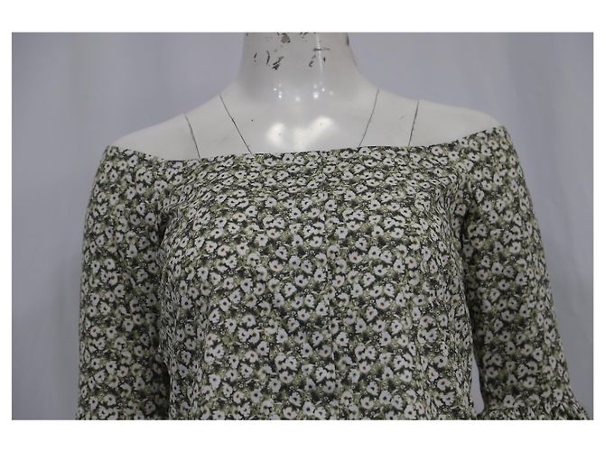 Autre Marque Blusa Gisele off shoulder en algodón estampado floral de Caroline Constas - vista 8
