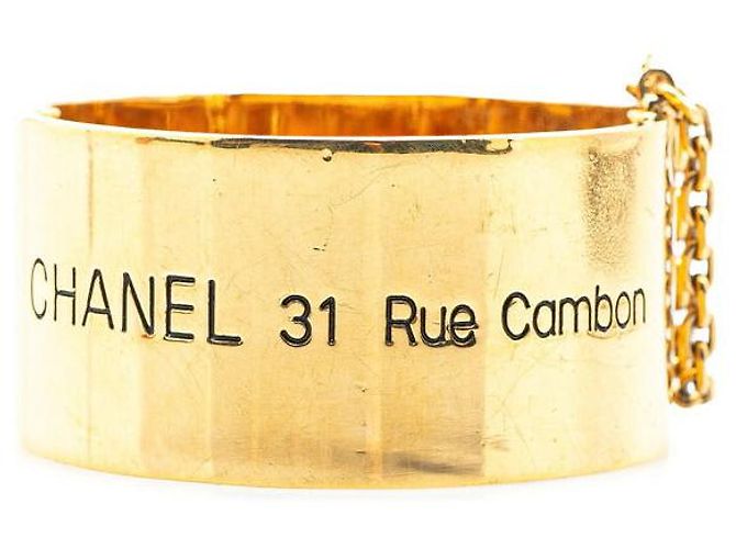 Bracciale Coco Mark Chanel 31 RUE CAMBON PARIS D'oro Metallico - vista 2
