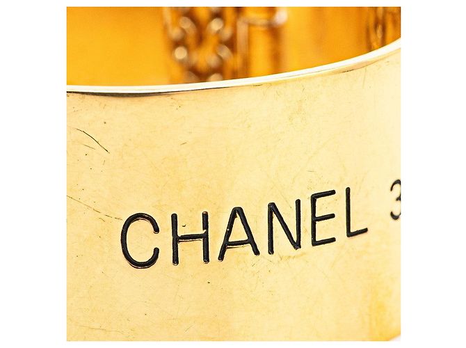 Bracciale Coco Mark Chanel 31 RUE CAMBON PARIS D'oro Metallico - vista 4