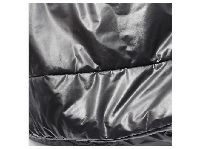 Borsa Boston Coco Cocoon in nylon di Chanel Nero - vista 4