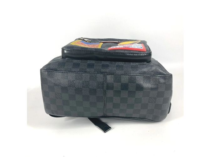 Zaino Damier Graphite Louis Vuitton Nero - vista 5