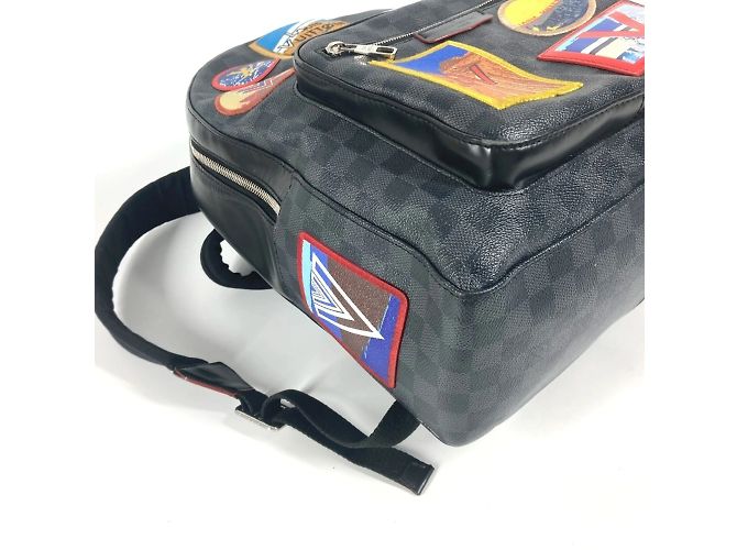 Zaino Damier Graphite Louis Vuitton Nero - vista 7