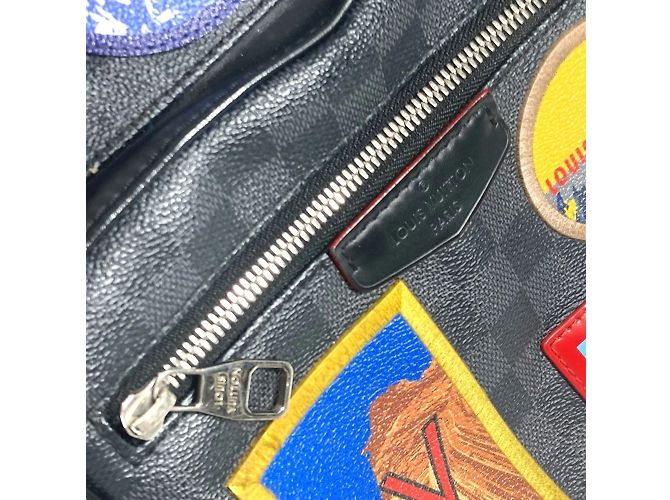 Zaino Damier Graphite Louis Vuitton Nero - vista 8