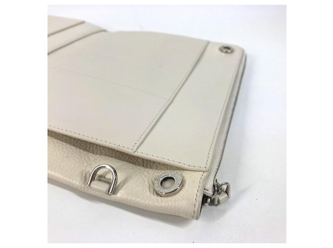 Bulgari Borsa con doppia cerniera e logo Fragment Bvlgari Nero Bianco - vista 10
