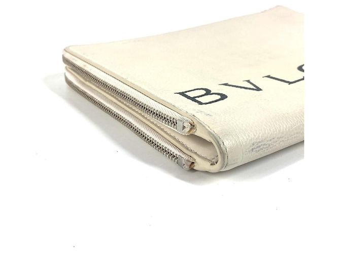Bulgari Borsa con doppia cerniera e logo Fragment Bvlgari Nero Bianco - vista 5