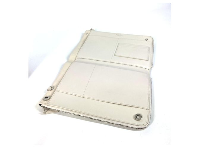 Bulgari Borsa con doppia cerniera e logo Fragment Bvlgari Nero Bianco - vista 9