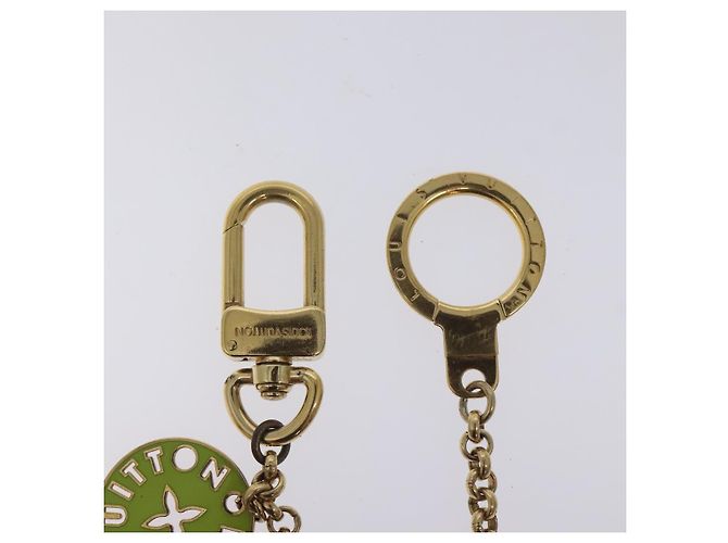 LOUIS VUITTON Llave Cadena Looping Charm Oro M66474 LV Auth 130526 Multicolor Dorado - vista 2