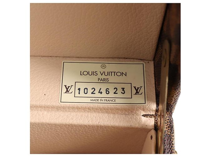 LOUIS VUITTON Damier Ebene Cotoville 45 Trunk N21341 LV Auth 128144V - vista 12
