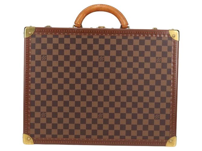 LOUIS VUITTON Damier Ebene Cotoville 45 Trunk N21341 LV Auth 128144V - vista 13